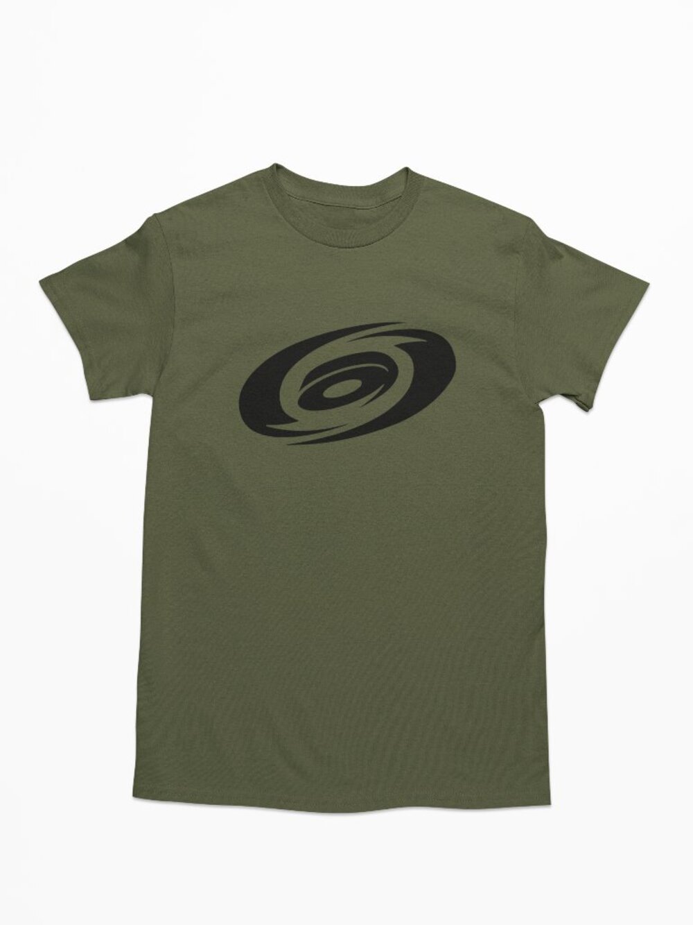 NEW Carolina Hurricanes Logo T-Shirt MILITARY ARMY GREEN